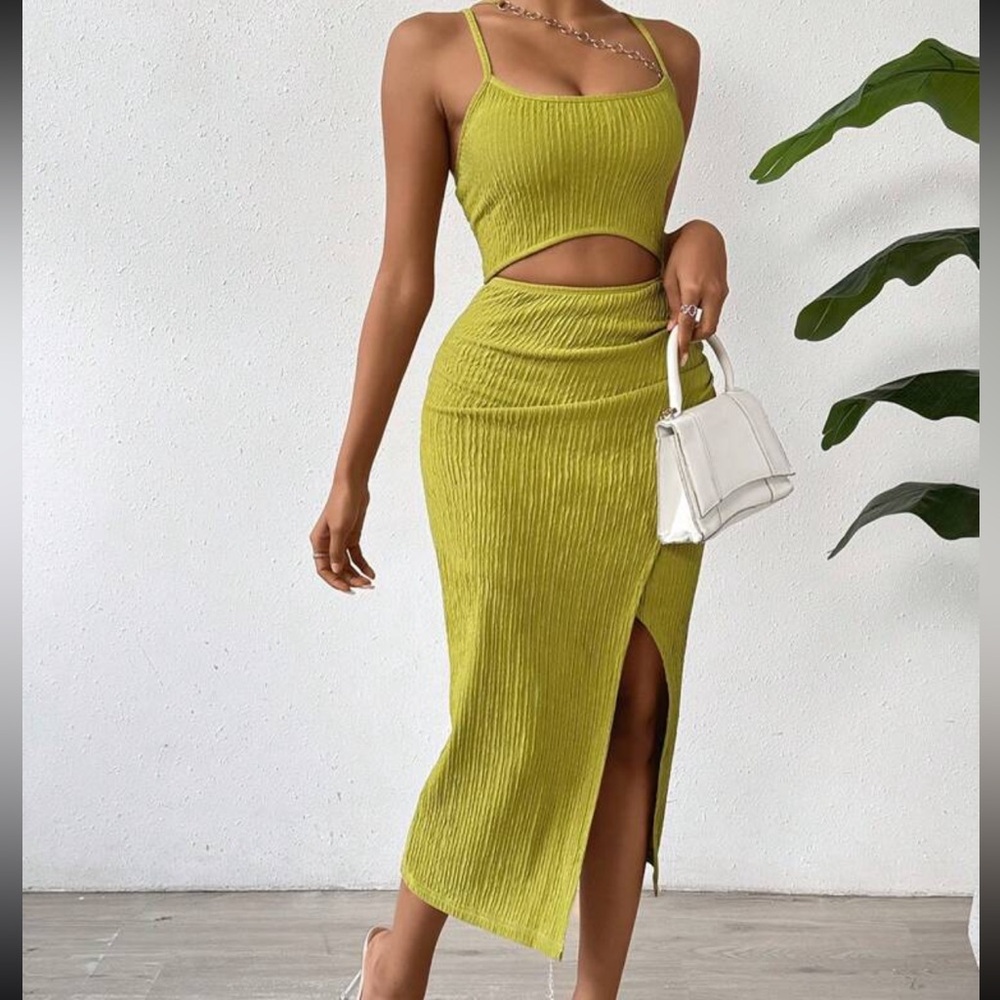 Green dress